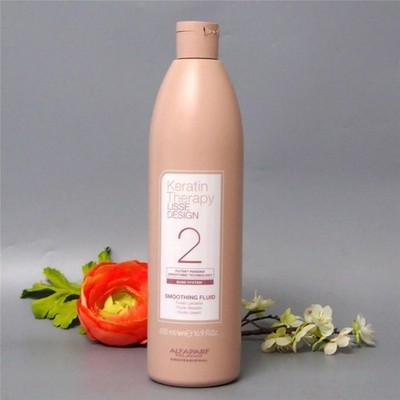 ALFAPARF KERATIN THERAPY LISSE DESIGN STEP 2 SMOOTHING FLUID 16.9oz / 500ml