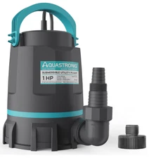NEW Aquastrong 1HP Submersible Utility Sump Pump ESU100PM