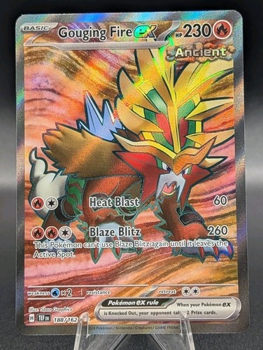 Gouging Fire ex 188/162 Sv05: Temporal Forces Holo - Picture 1 of 2