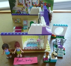 Lego Friends 41124 - HEARTLAKE PUPPY DAYCARE - Used - 100% COMPLETE - NO BOX