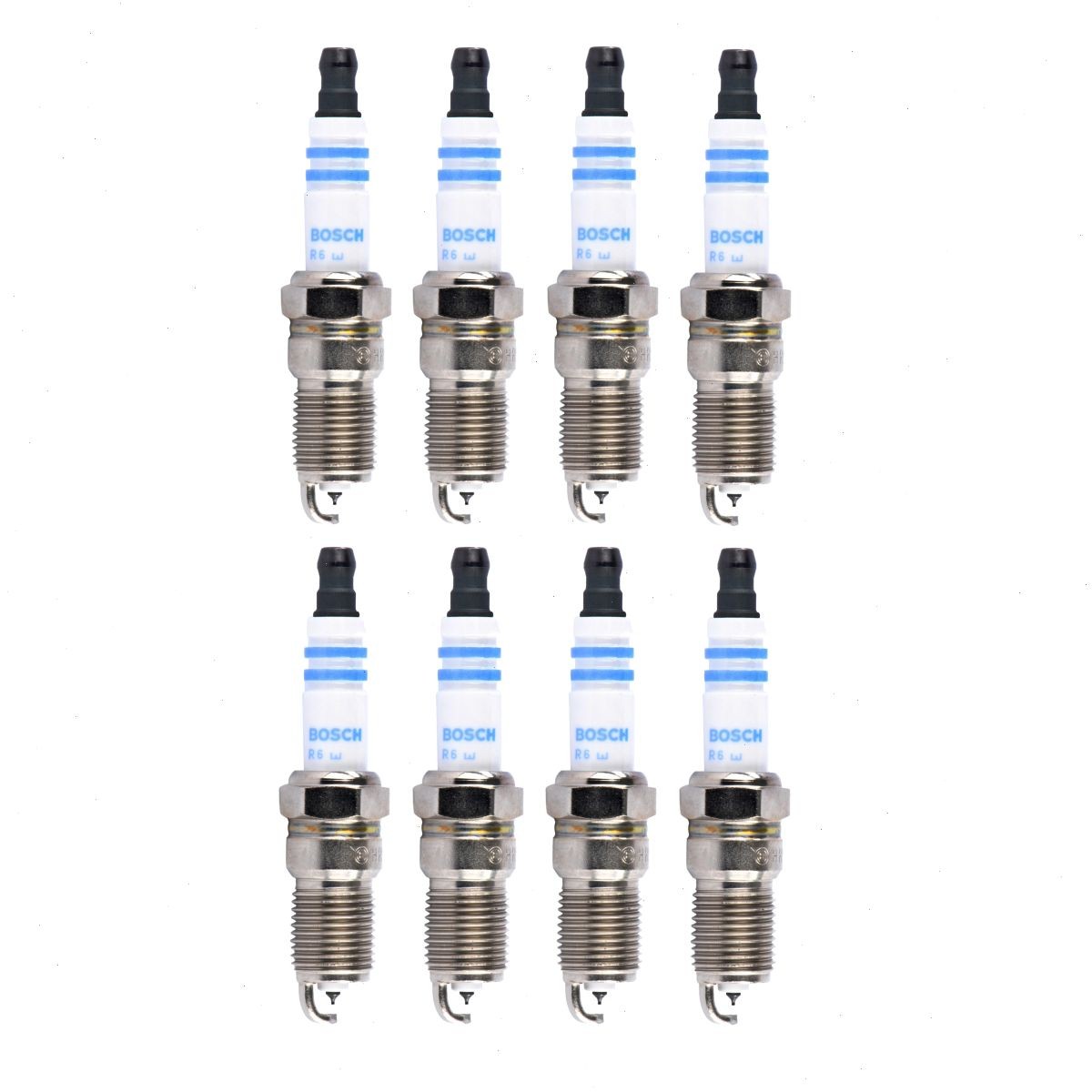 8 pc Bosch Double Iridium Spark Plugs for 1996-1999 Chevrolet C1500 Suburban si
