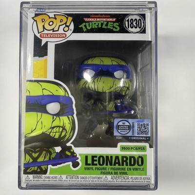 Funko Pop TMNT Leonardo #1830 Royalty LE 3500 mit Protector UK Seller Television