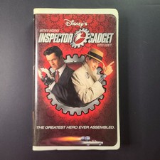 Inspector Gadget VHS 1999 Disney Video Tape Live Action Movie Clamshell Case