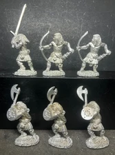 Reaper Highlanders x6 Metal Miniatures *Excellent* 1998 Out of Production
