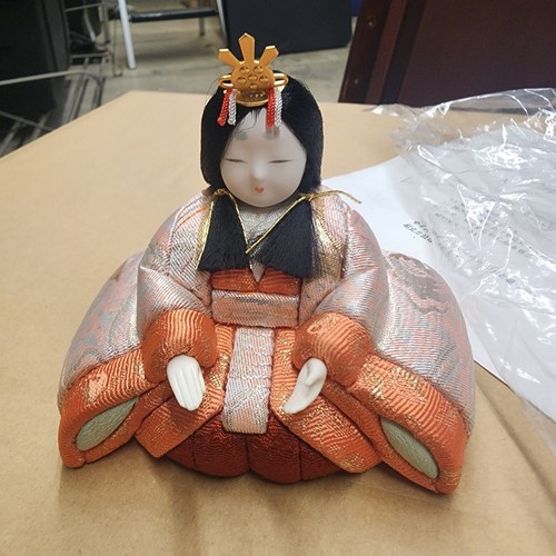 Hina Matsuri Dolls Japanese Girls Day 15 Puppe 5 Stufen Ishuu Kimura Edo Kimekomi - Bild 20 von 20