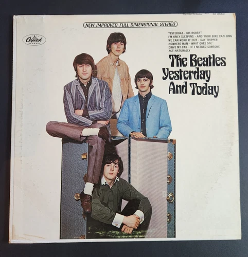 1966 THE BEATLES YESTERDAY AND TODAY VINYL LP ST-2553 APPLE SUB LA PRESS *VG++*