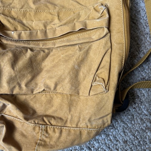 Fjallraven Kanken Classic Backpack Canvas Acorn Yellow 23510 Zip Medium - Picture 3 of 10