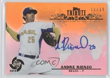 2013 Topps Tribute WBC Orange 11/25 Andre Rienzo #WTA-AR2 Auto 0e1