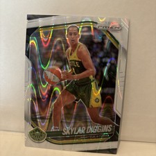 2025 Panini Prizm WNBA - Skylar Diggins-Smith #123 White Seismic Prizm