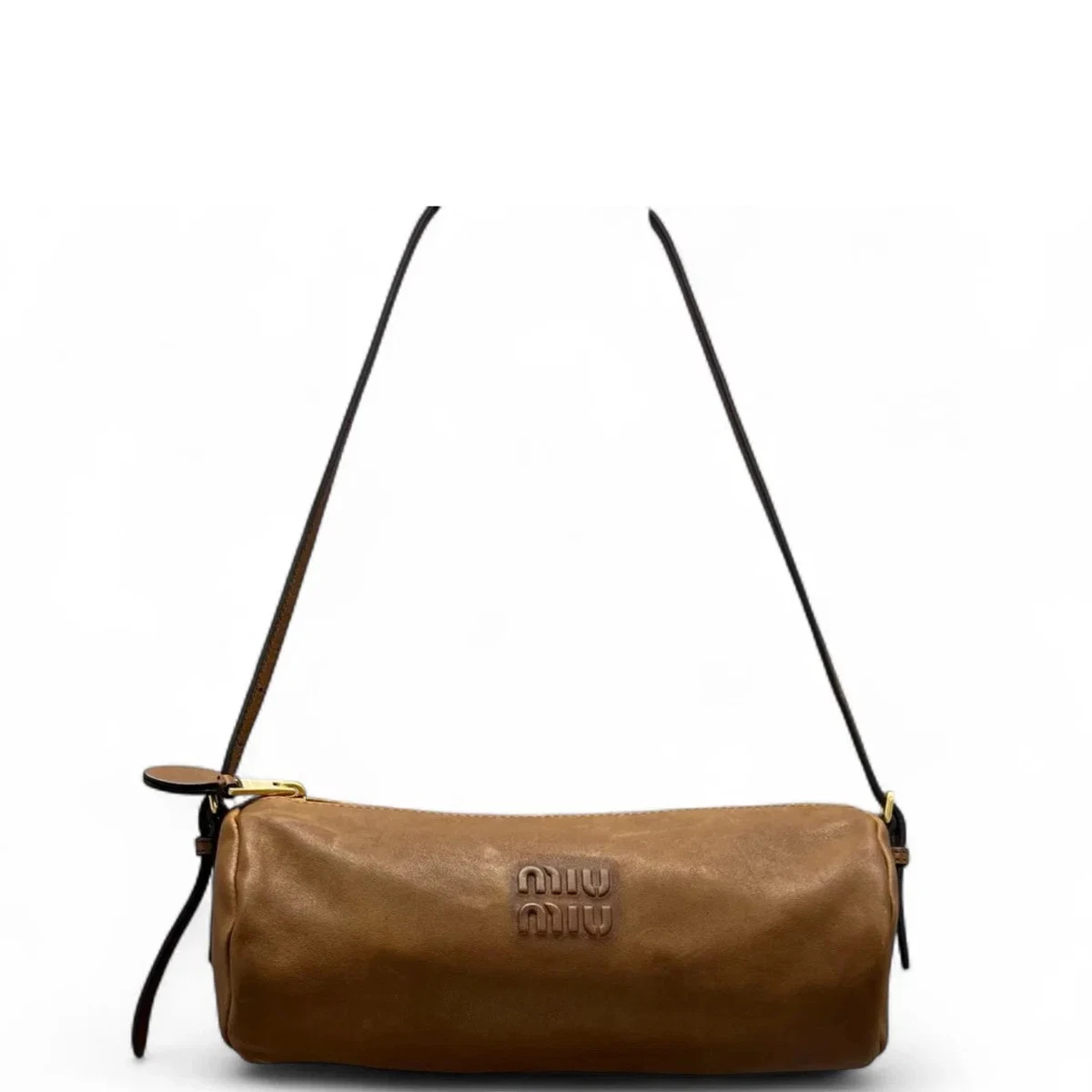 Brown Leather Exterior Miu Miu Bags & Handbags for Women for sale