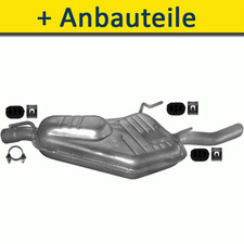 Endtopf Auspuff+ für SAAB 9-5 2.0 2.3 150/170/230/248PS 1997-2003
