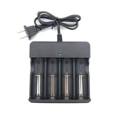 Li-ion Lithium Smart Charger 3.7V 2 4 6 Slot For 16340/14500/26650 RCR123 USA A 