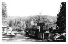 Challenge CA California Street Scene 1930s RPPC Photo Postcard COPY