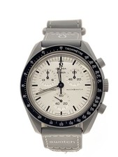 Omega OMEGA Speedmaster/×SWATCH×SNOOPY// Quartz Watch / Analog /-/BLK/BLK