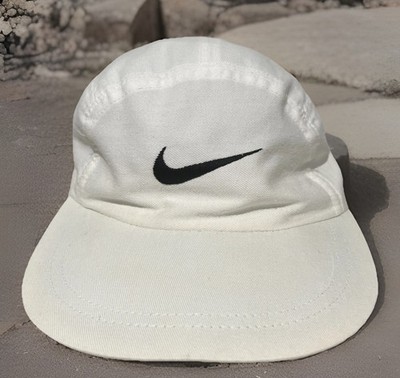 Vintage Nike 5-Panel Hat Center Swoosh Extremely Rare Clip Cap Tailwind EUC