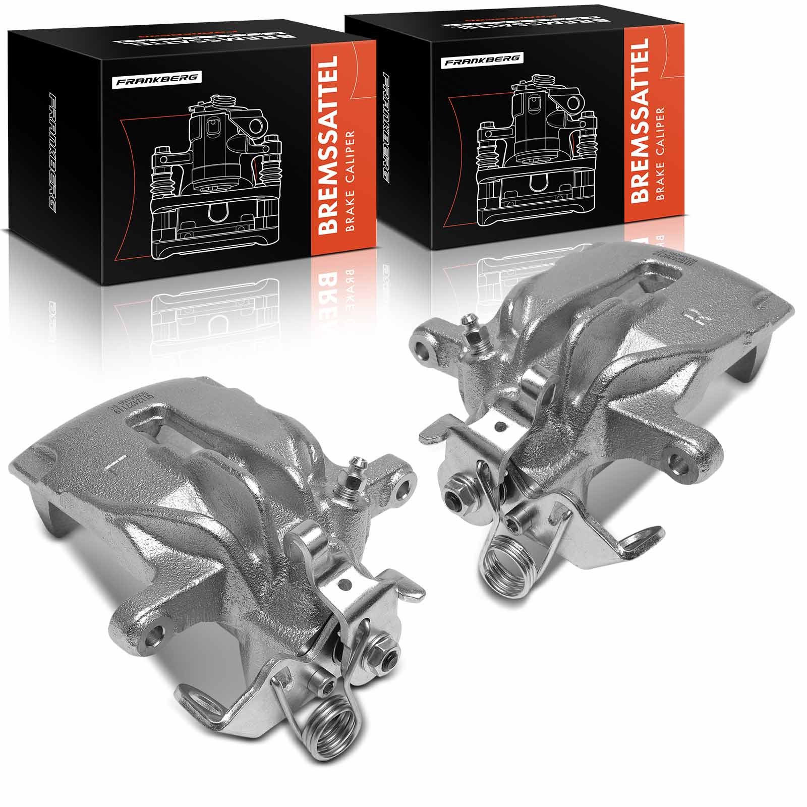 FRANKBERG 2x Brake Caliper for Renault Trafic 01-19 1.9 2.0 2.5 7701056165 Rear