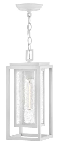 Hinkley Lighting 1002 Republic 1 Light 7"W Coastal Elements - White - Picture 1 of 8