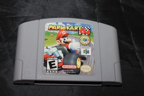 Mario Kart 64 (Nintendo 64, N64) – Authentic Cartridge – Tested & Working