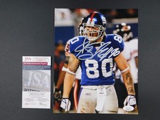 Jeremy Shockey Signed Autographed 8x10 Photo New York Giants Star JSA COA