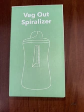 Vremi Veg out Spiralizer- Handheld spiralizer peelrr set-3 Blade hand slicer