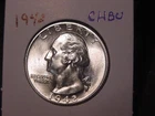 1942 WASHINGTON QUARTER CHOICE BU BETTER DATE FREE SHIPPING
