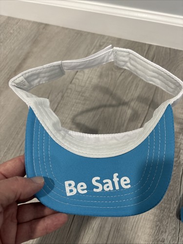 Wawa Blue "Be Safe" Hat and Visor Set /New!! - Picture 5 of 7