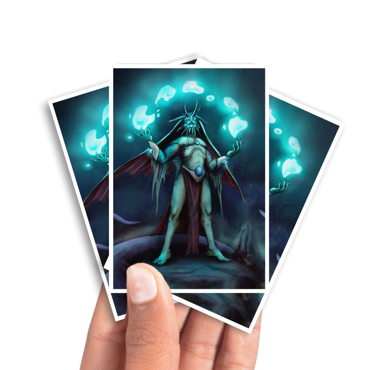 Merfolk Summoner Card Sleeves - MTG | Yugioh | Pokmon
