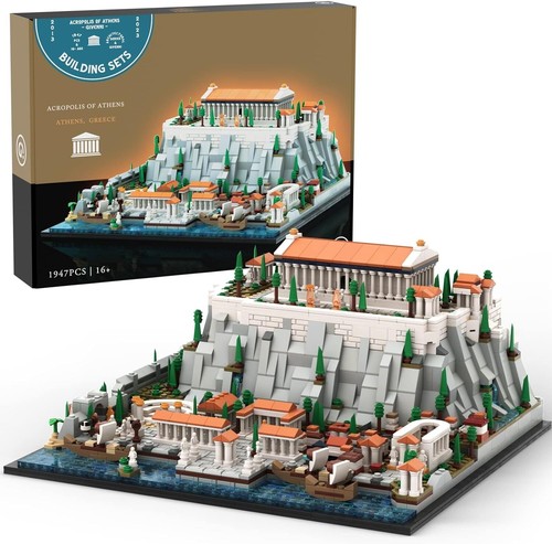 The Acropolis in Athens 1947-Piece Building Set - Architectural Landmark Model - Picture 3 of 9