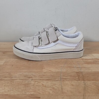 Vans Shoes Old Skool V Marshmallow VANS OLD SKOOL V SUEDE CANVAS