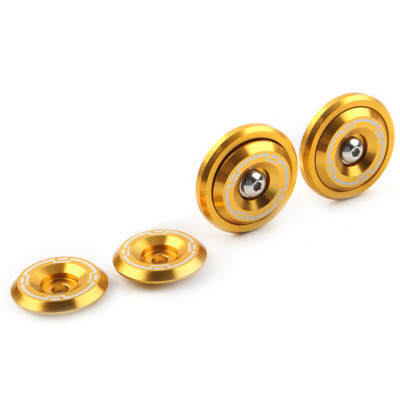 もか 4x Motorcycle CNC Frame Hole Cap Cover Plug Bolts Screw For