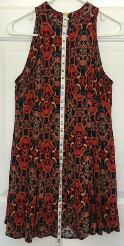 Free People Women's Sleeveless Button Down Side Pockets Dress Size 2 - Picture 7 of 12