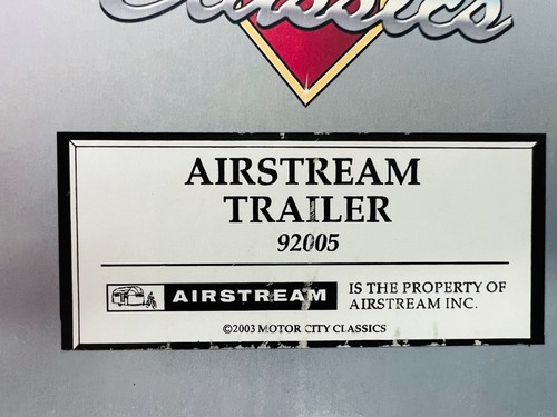 🇺🇸🇺🇸Motor City Classics Airstream Trailer Maßstab 1:18 Modell 92005🇺🇸🇺🇸 - Bild 7 von 7