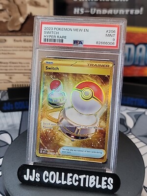 golden switch pokemon card price Switch 206/165 Sv: Scarlet & Violet 151 Holo for sale online