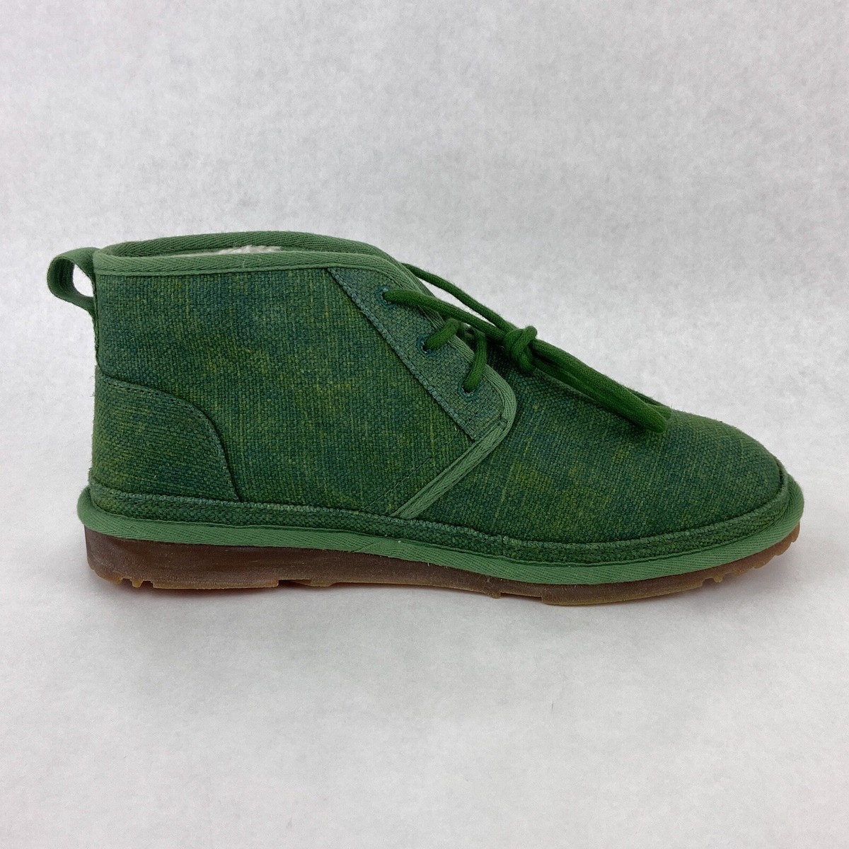 Ugg Neumel Natural Leaf Green Wool Lined Chukka Boots Mens US 11 Hemp Gum Sole Ugg Chukka Boots Men main image 4