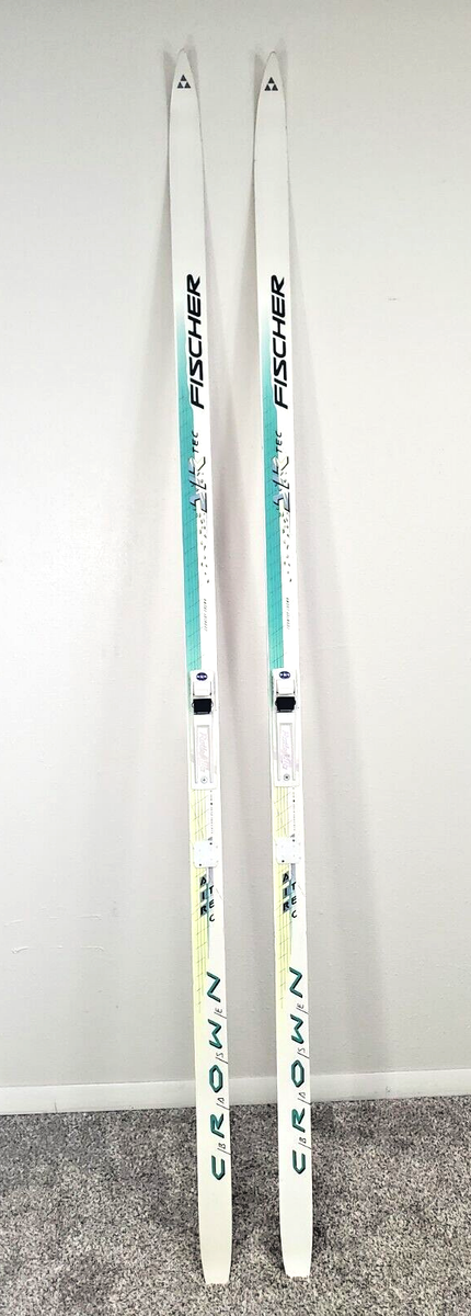 210cm FISCHER COUNTRY CROWN Waxless Nordic Cross Country Skis w