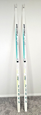 210cm FISCHER COUNTRY CROWN Waxless Nordic Cross-Country Skis w/ NNN Bindings