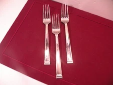 Set Of 3 TOWLE 18/10 glossy stainless steel TWS534 DINNER Forks 8 1/4"