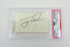 President Jimmy Carter Signed Autograph Cut P...