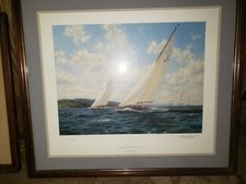 Original Signed & Numberd Prints of Sailboats By J. Steven Dews. 2 prints 