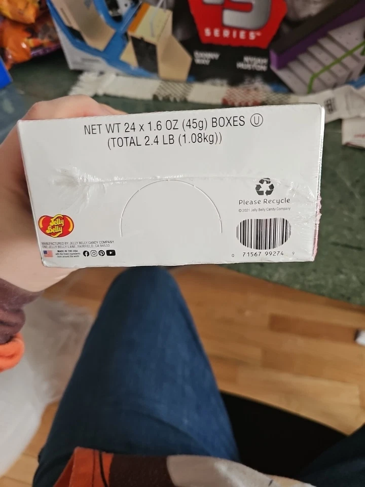 Jelly Belly BEAN BOOZLED - 1,6 унции коробка - 5-е издание - новый чехол из 24 упаковок - Изображение 4 из 4