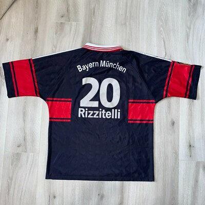 90s FC Bayern Munchen Football Jersey 古着 Size XL Bayern Munich Munchen 1989-1990 special football