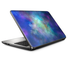Laptop Skin Wrap Universal for 13 inch - lavender blue purple galaxy