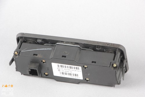 02-05 Mercedes W163 ML320 ML500 Rear Window Switch w/Climate 1638200326 OEM - Picture 6 of 8