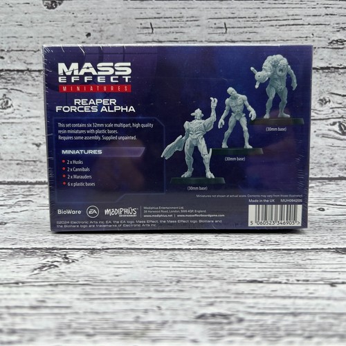 Mass Effect Resin Miniatures 32mm Reaper Forces Alpha 2024 Bioware EA Modiphius - Picture 2 of 6