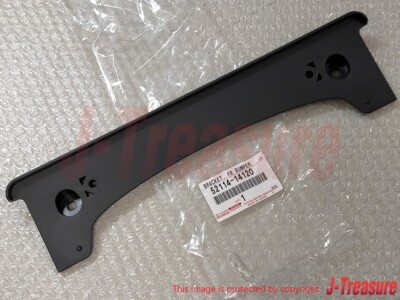 TOYOTA SUPRA JZA80 Genuine Front Bumper Licence Holder Plate 52114