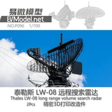 EVModel 1/700 Thales LW-08 long range volume search radar 3D Printed