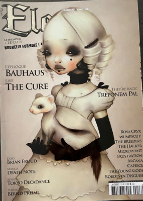Magazin Elegie Nr. 53, Bauhaus, The Cure, Treponem Pal, The Breeders, Young Gods