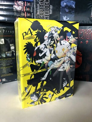 Persona 4 The Animation Blu-ray 2015 Collectors Edition US Release ULTRA RARE