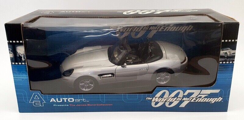 Autoart 1/18 Scale 70511 BMW Z8 Silver 007 James Bond The Autoart 1/18 Scale 70511 BMW Z8 Silver 007 James Bond The