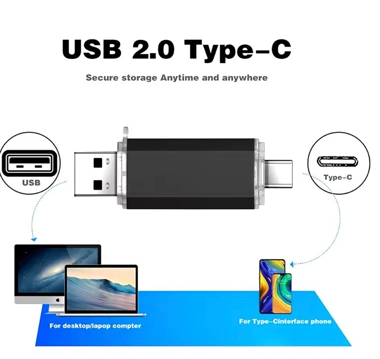 USB Type c and type A 4gb (Free gift of OFFICE for MAC 2024 no subscription) - Image 2 of 4